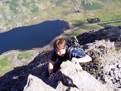 Tryfan scrambling