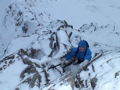 Beinn Fhada bad step