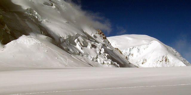 Mont Blanc du Tacul normal route