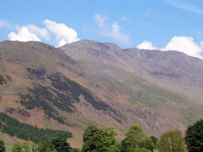 Bowfell in spring