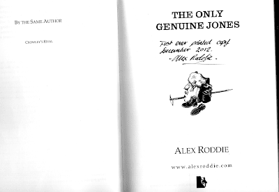 "The Only Genuine Jones" first edition ... now extremely rare