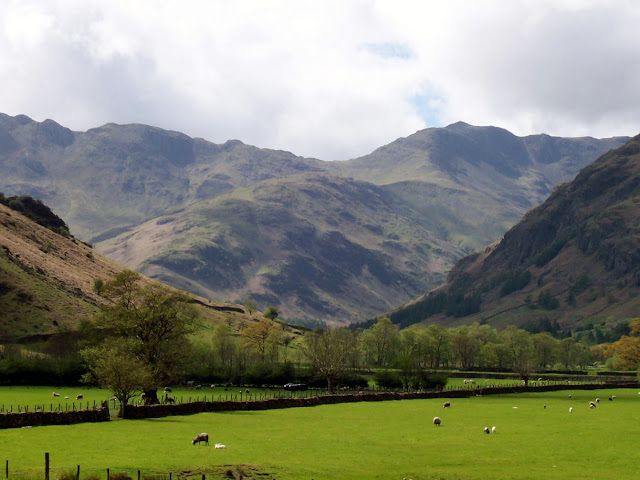 Bowfell in spring