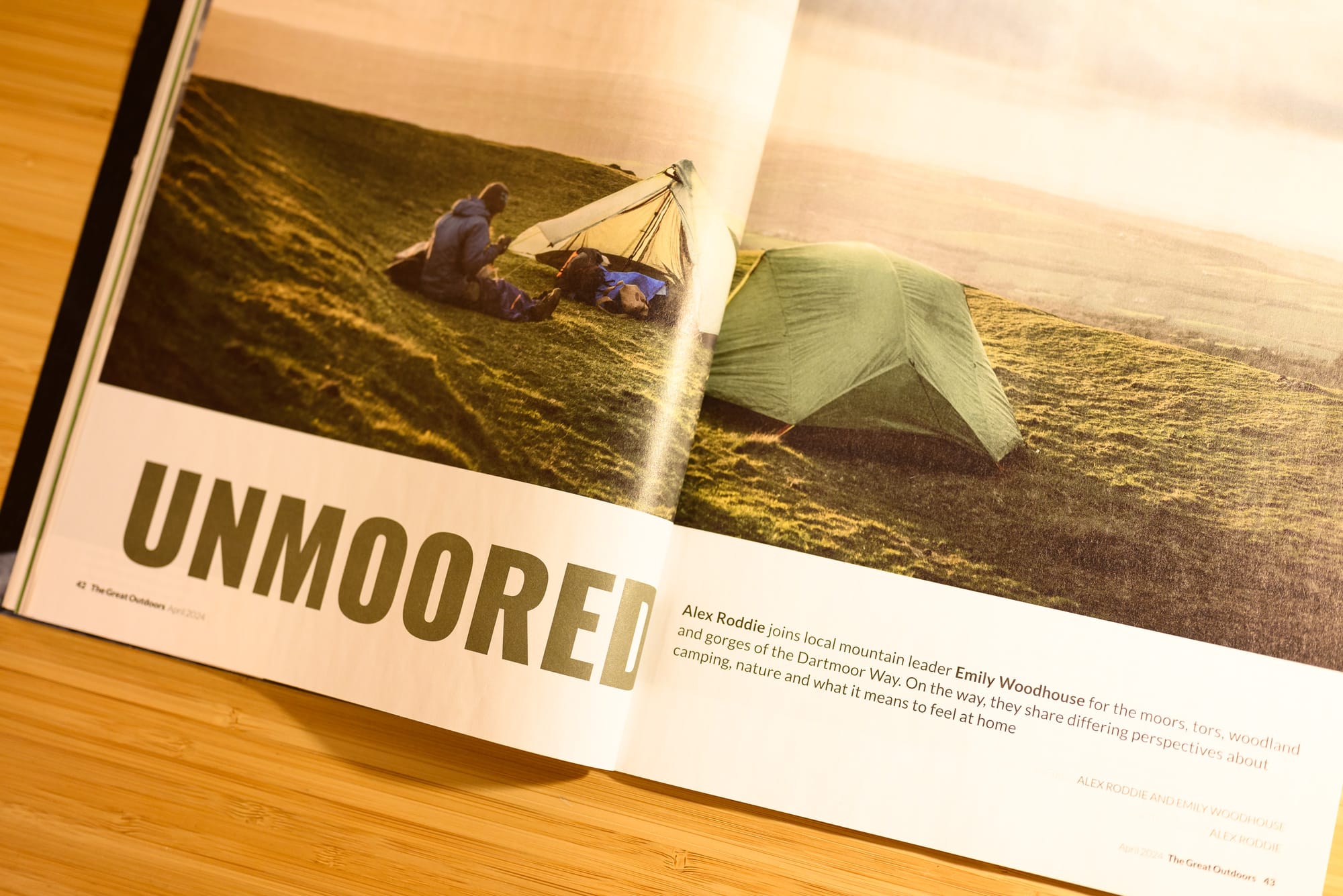 Recently published work: Sidetracked, The Great Outdoors, Outdoor Focus