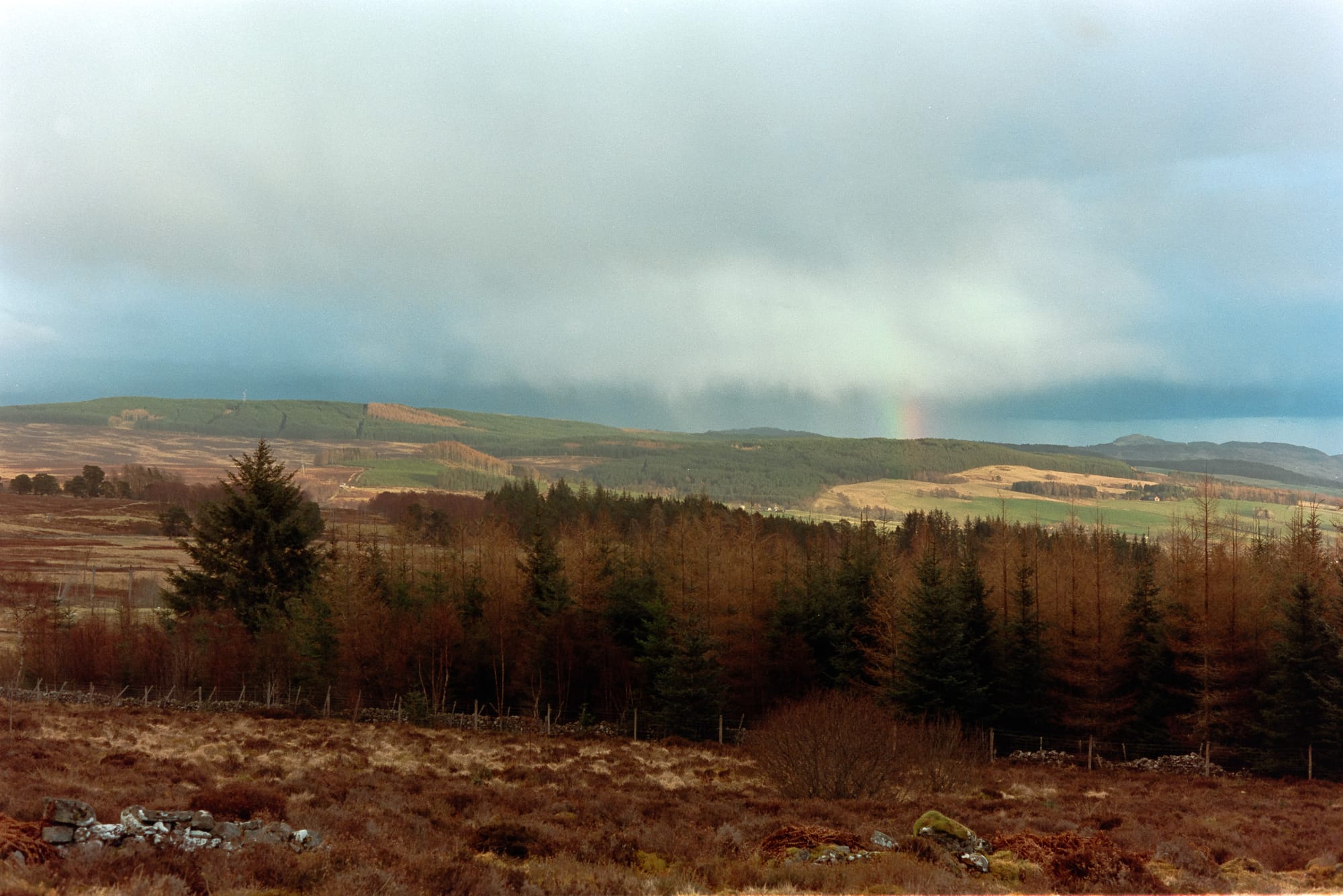 Perthshire, March, Kodak cine film