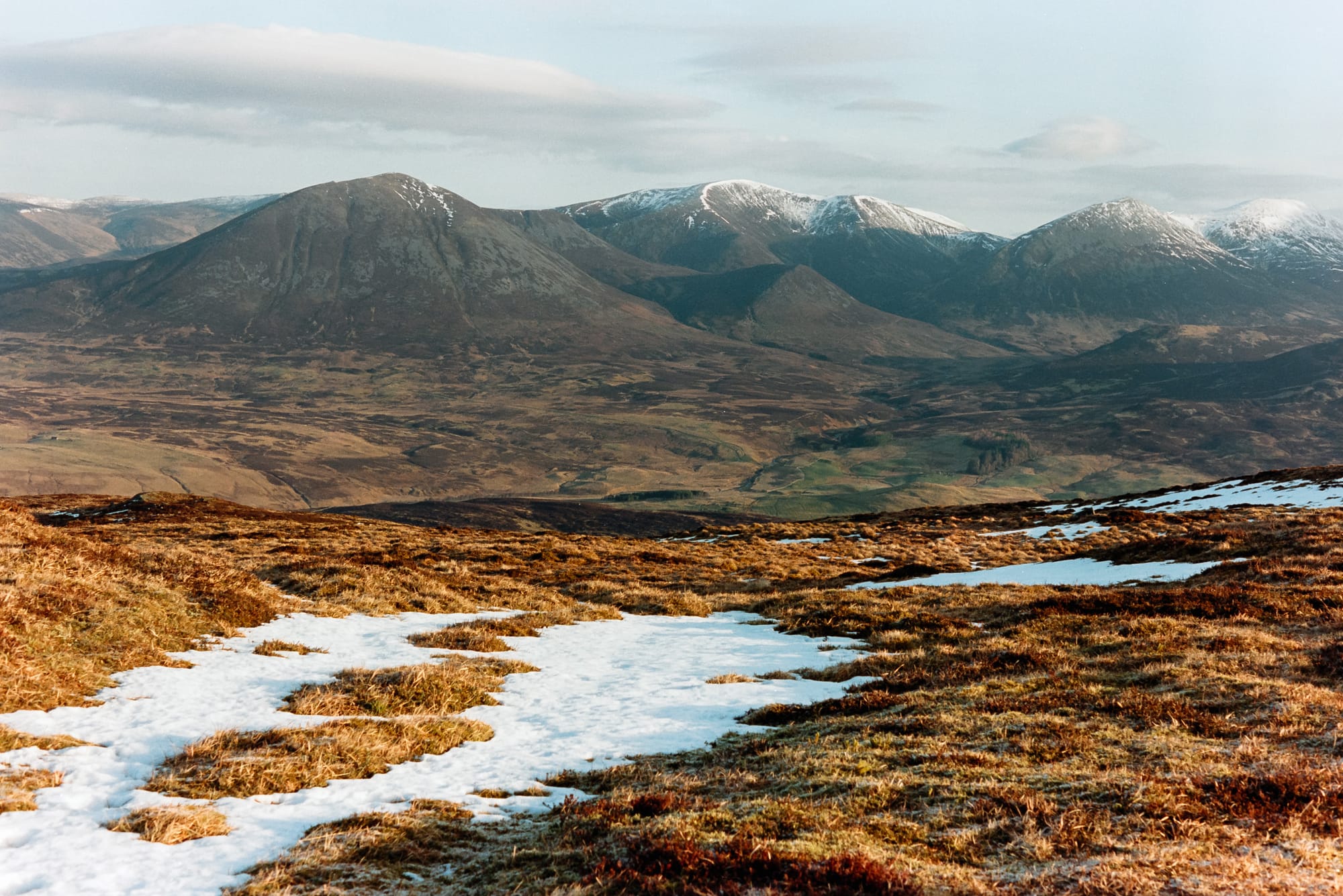 Perthshire, March, Kodak cine film