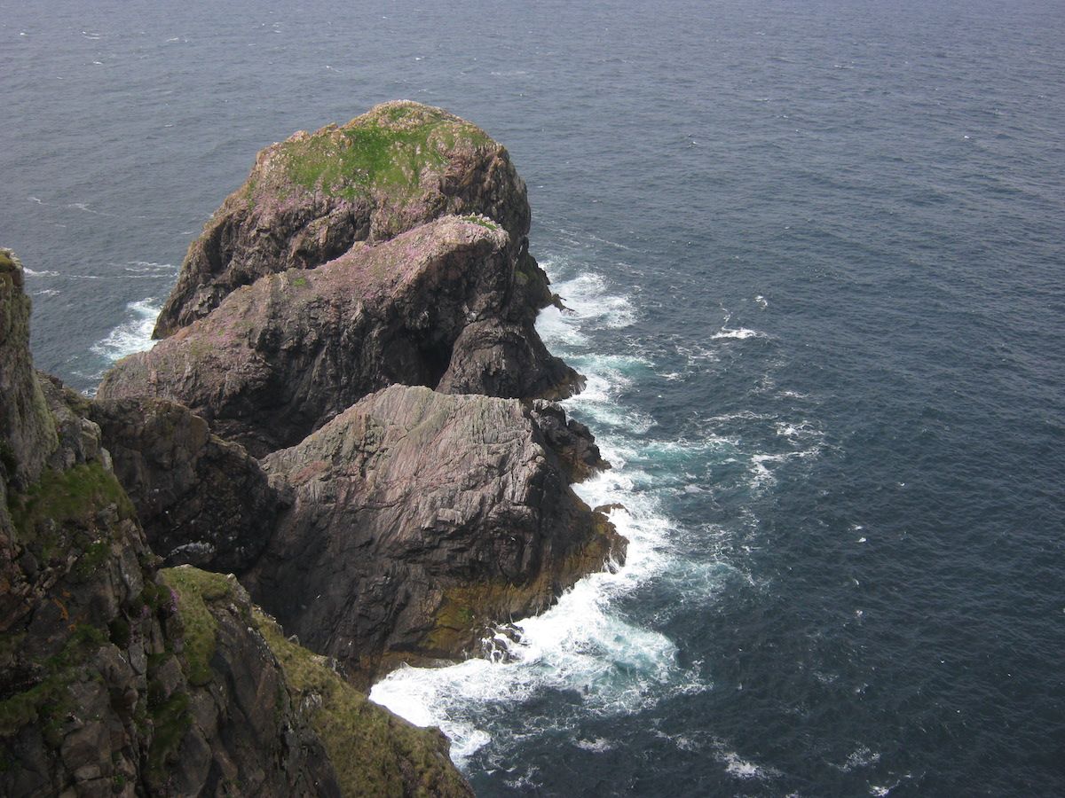 The farthest NW point in the British mainland, after hiking the Cape Wrath Trail in June 2015.