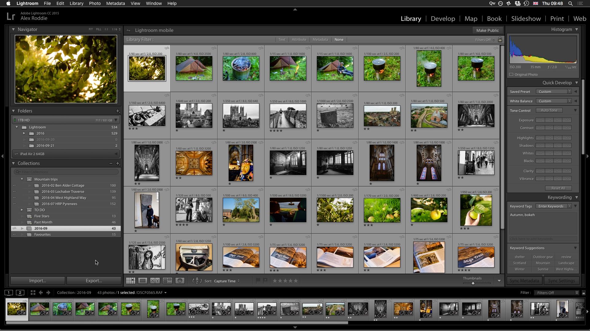 Lightroom on the Mac