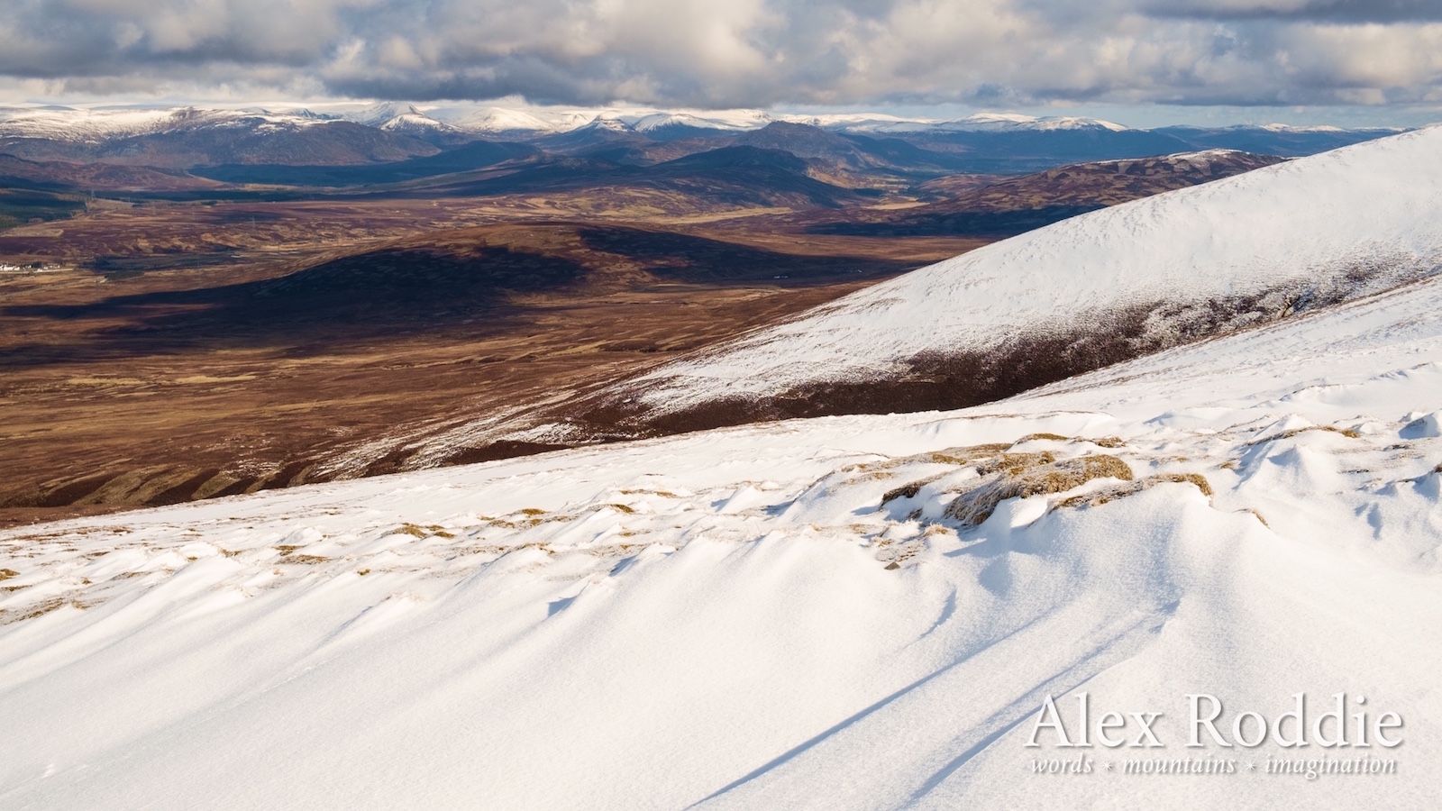 The ascent of Carn na Caim