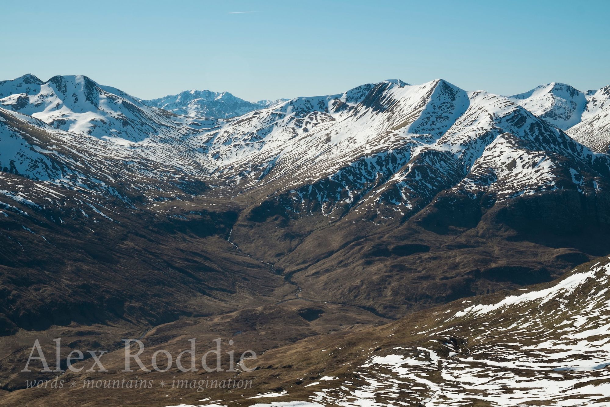 39. Across Glen Nevis to Mamores