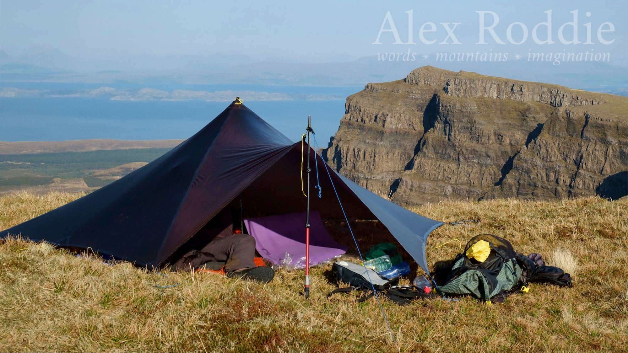 My best Trailstar camp of the year, on the Trotternish Ridge