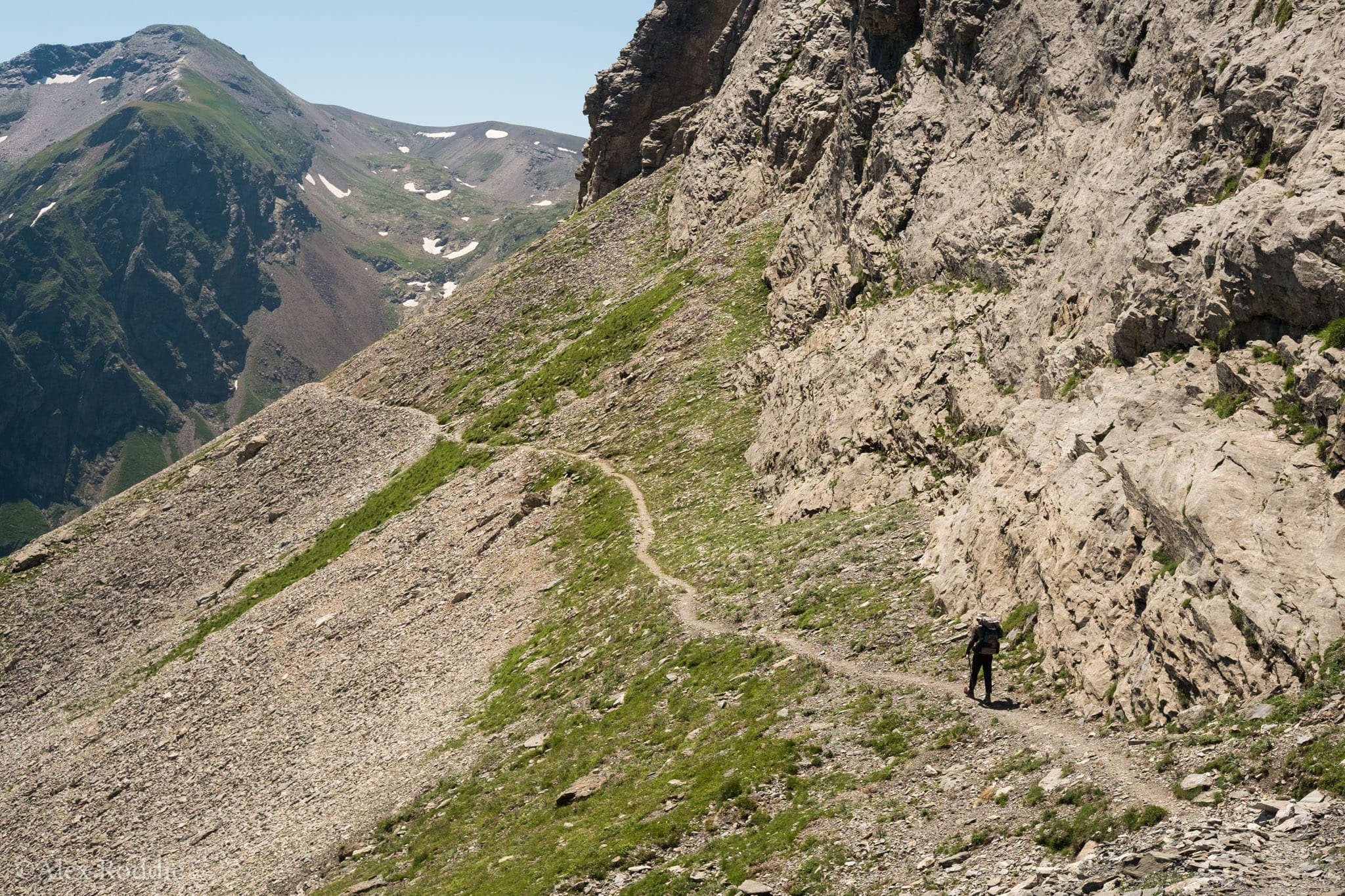 An HRP thru-hiker I met on the trail