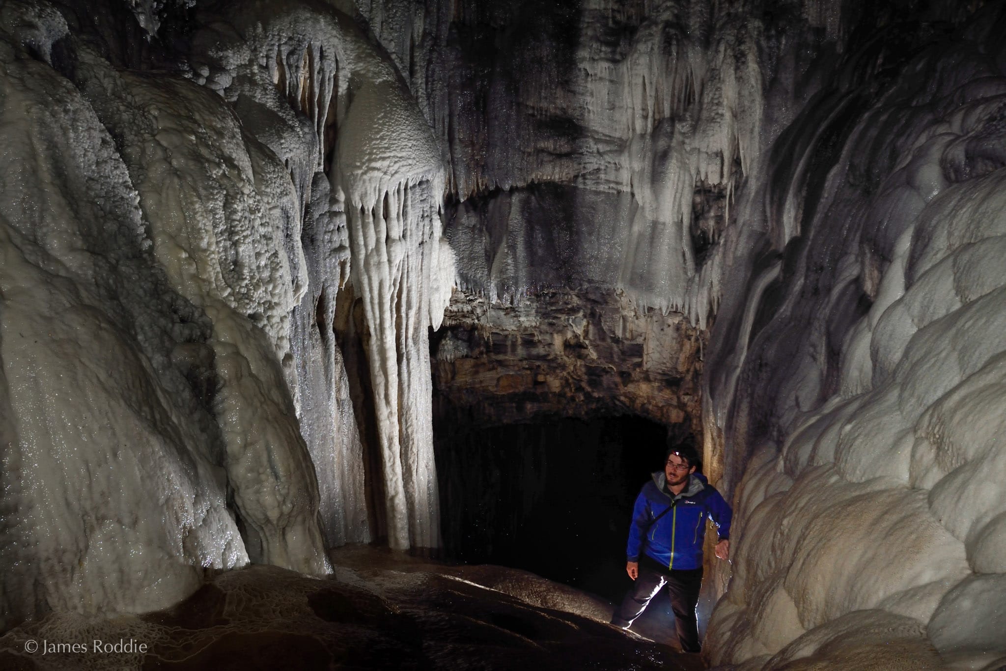 Inside the Spar Cave