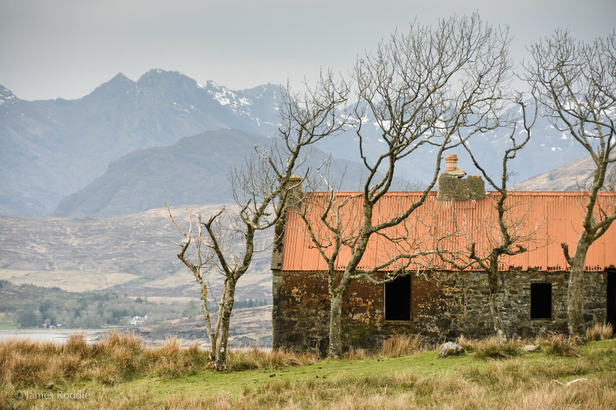 The abandoned house at Suisnish