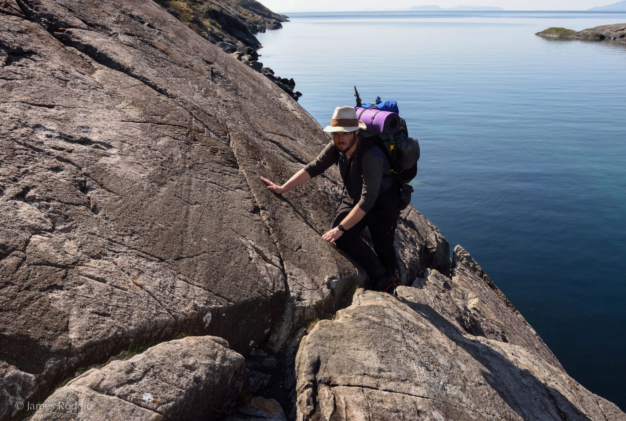 Tackling 'the Bad Step' on the approach to Coruisk