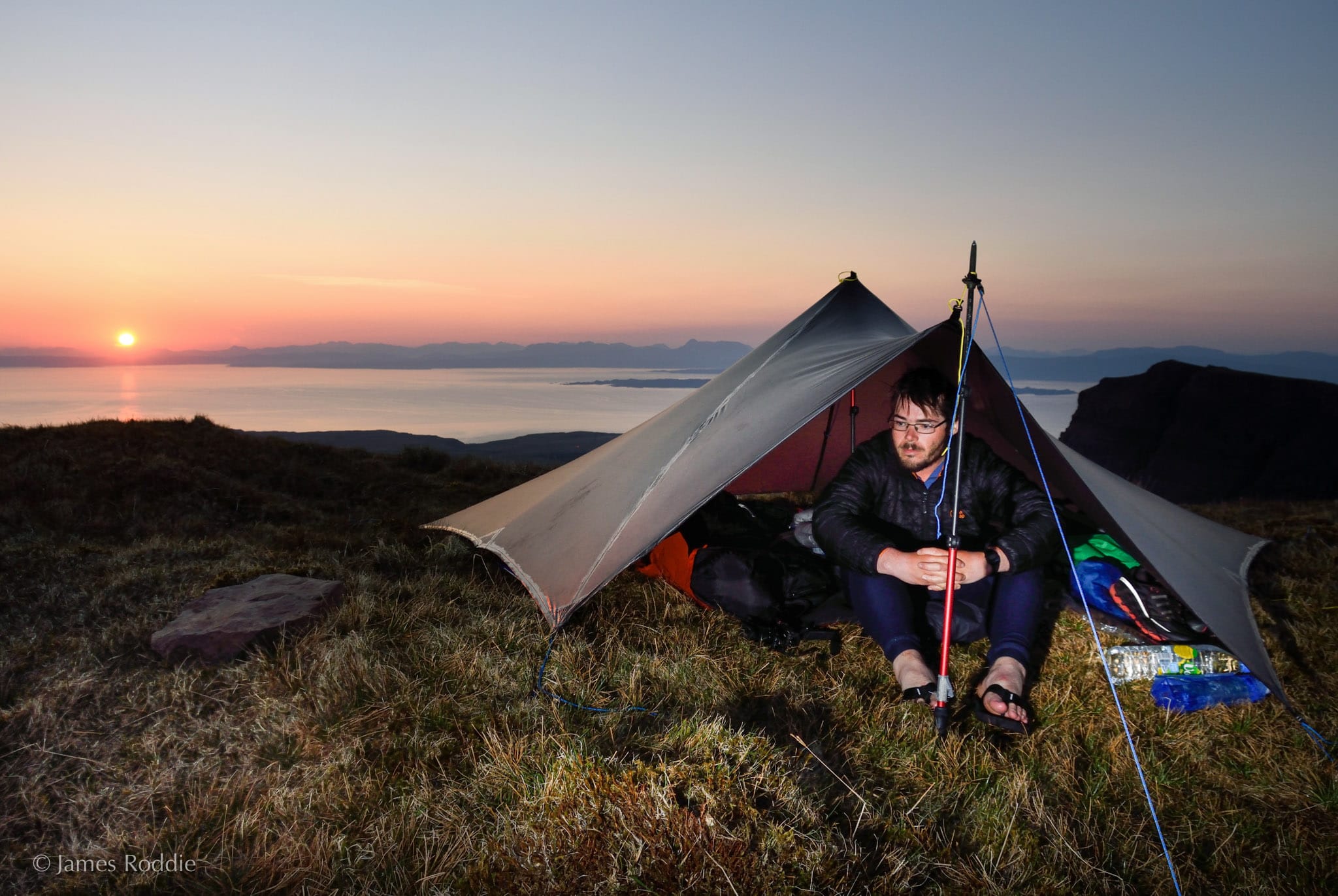 Dawn breaks on the Trotternish Ridge