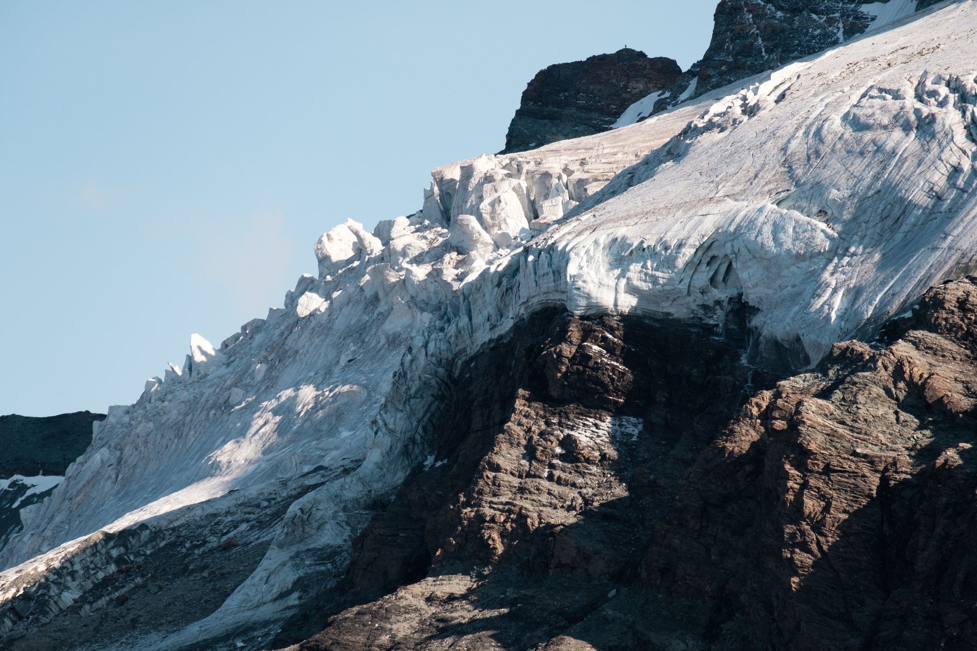 Seracs on the North Face of the Matterhorn © Alex Roddie