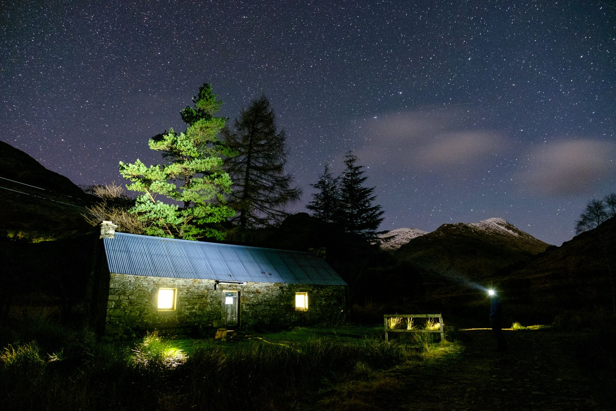 Corryhully bothy on the Cape Wrath Trail