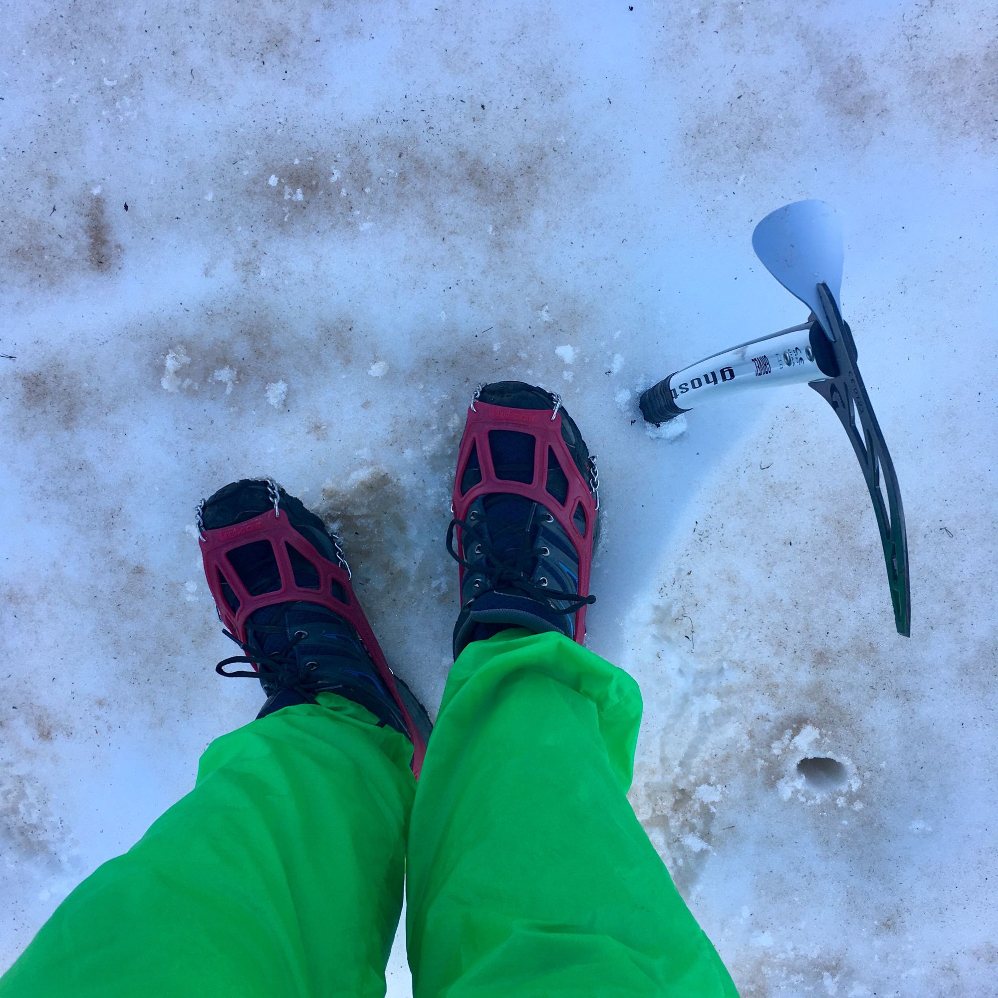 Snow gear in use on the Mercantour Traverse in 2018 © Alex Roddie