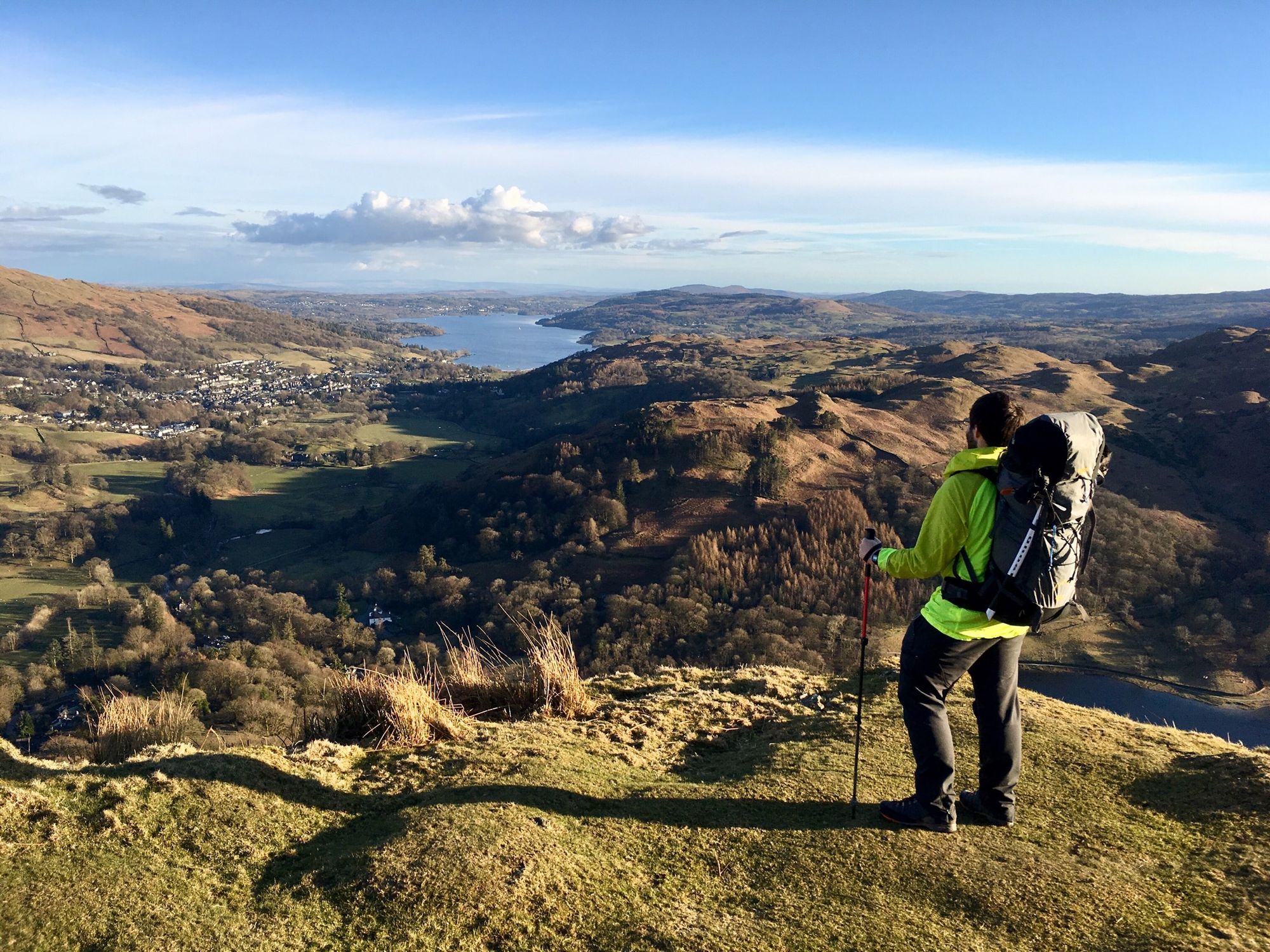 Near the summit of Nab Scar