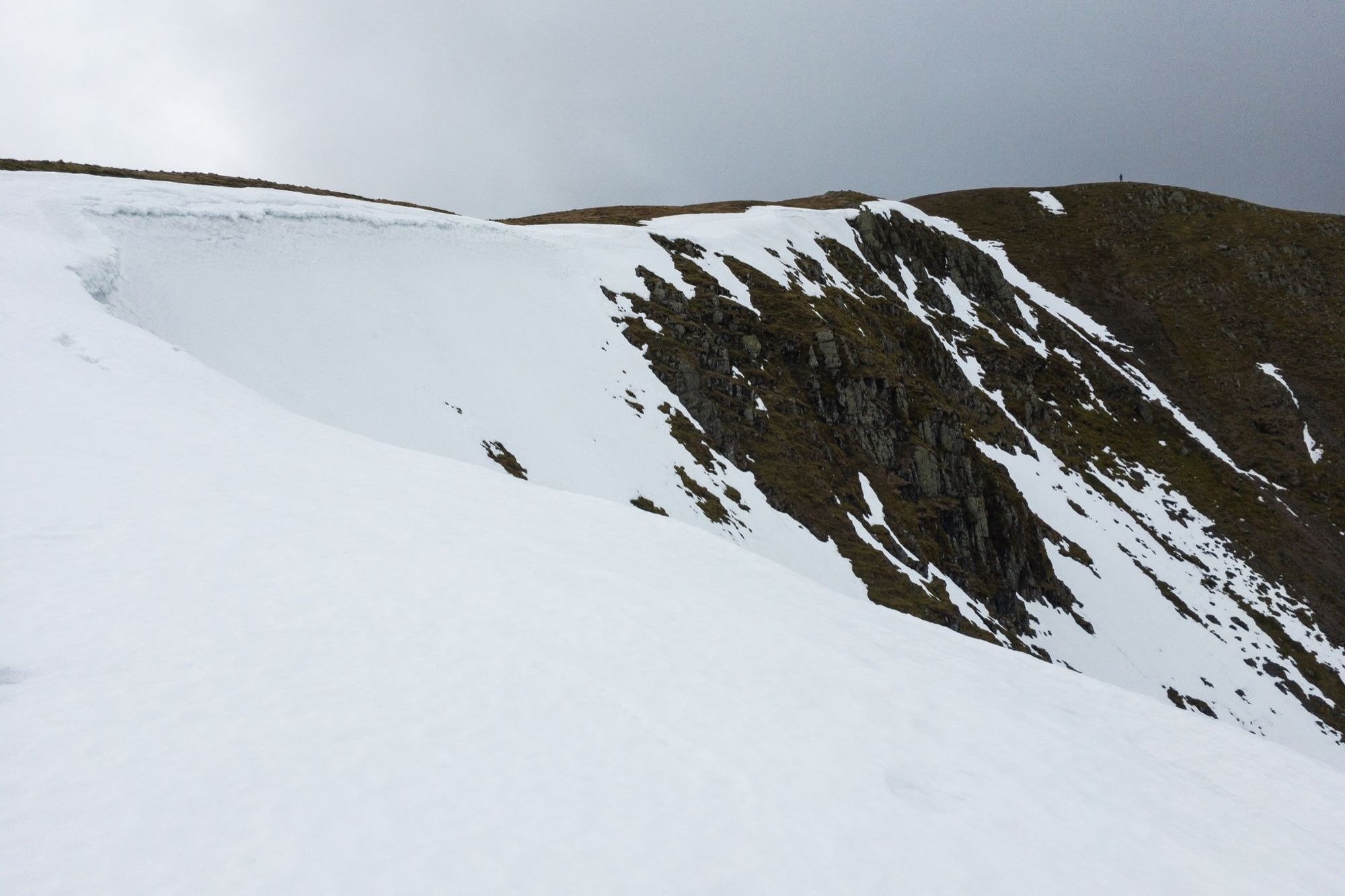 On Nethermost Pike, winter was a bit more assertive, but still in gradual retreat