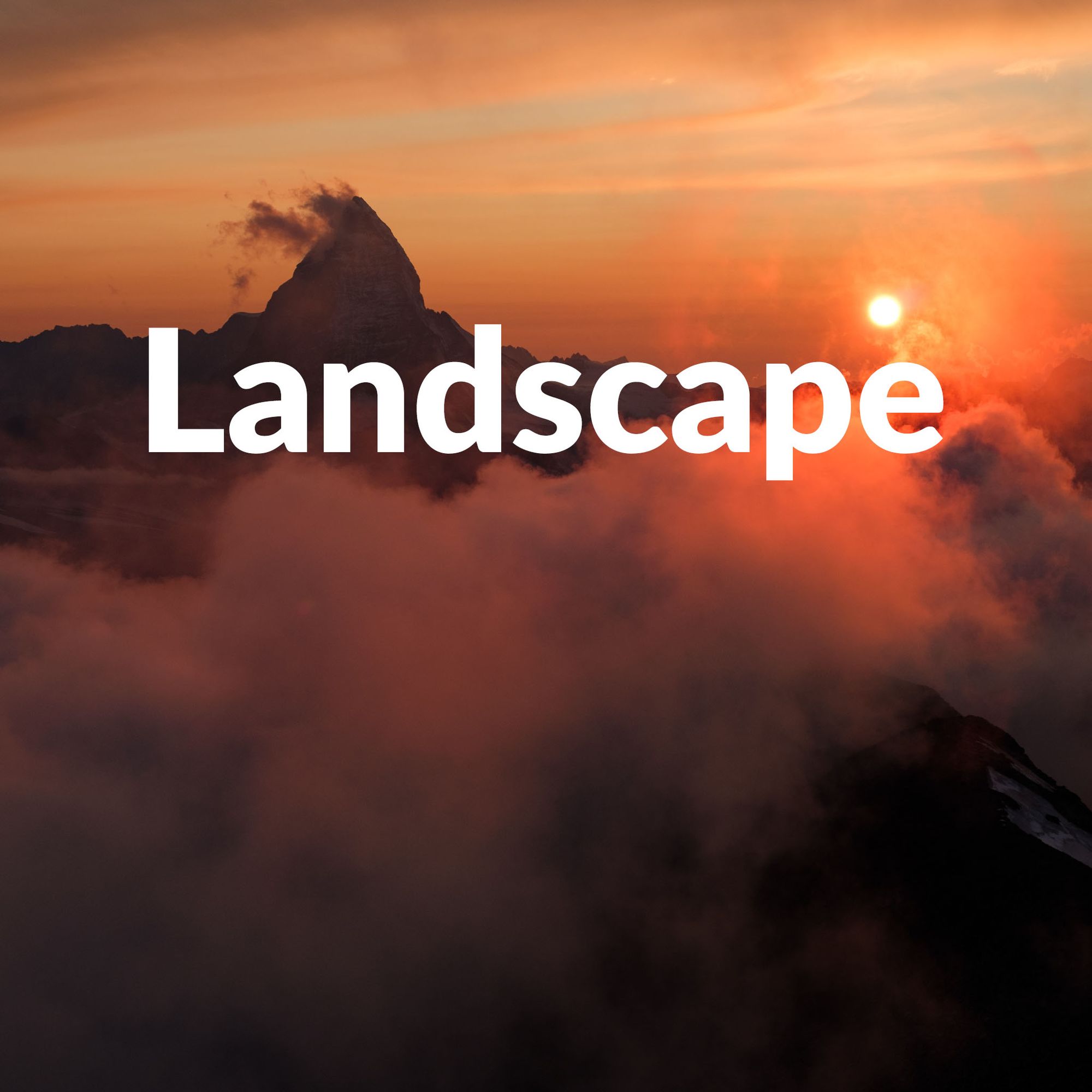 Landscape photography